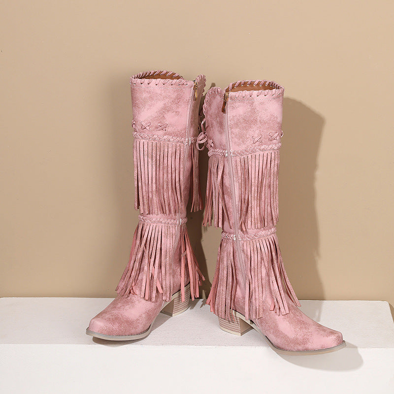 Botas ortopédicas de inspiración vintage