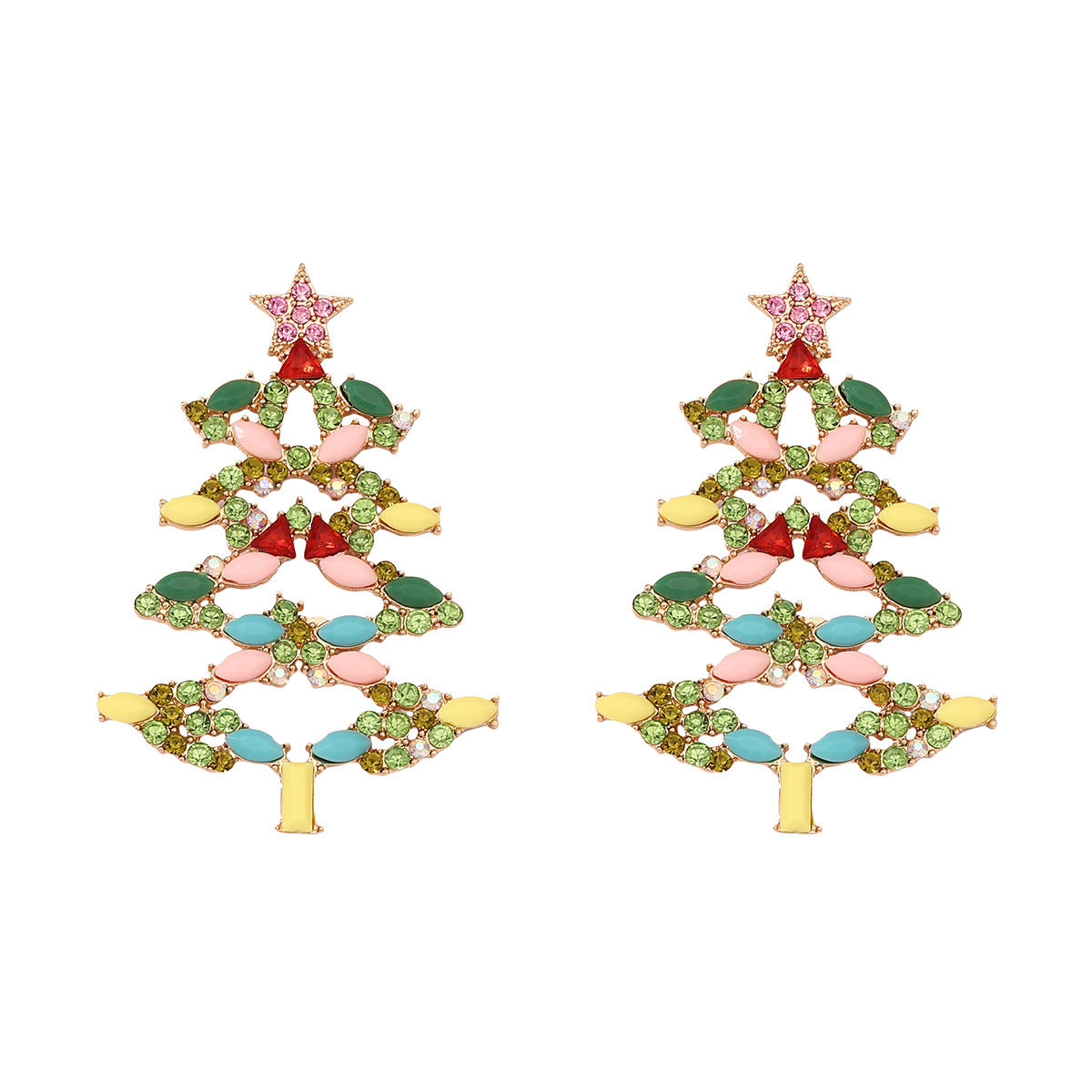 Pendiente vintage hecho a mano