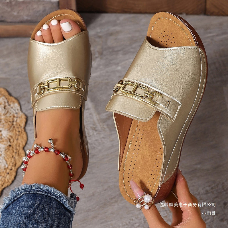 Sandalias Ortopédicos Elegantes con Look Moderno