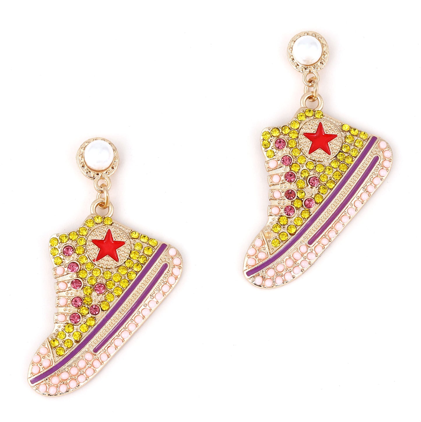 Perla Pendiente encantador para cualquier ocasión