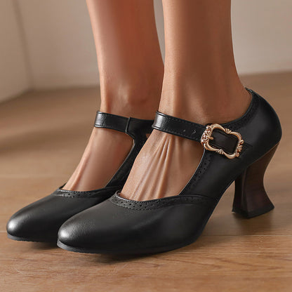 Tacones Ortopédicos Chic con Diseño Único