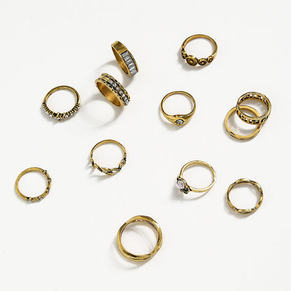 Anillo hermoso con estilo único