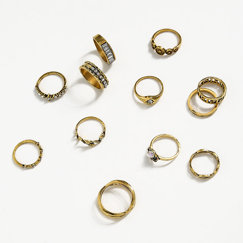 Anillo hermoso con estilo único