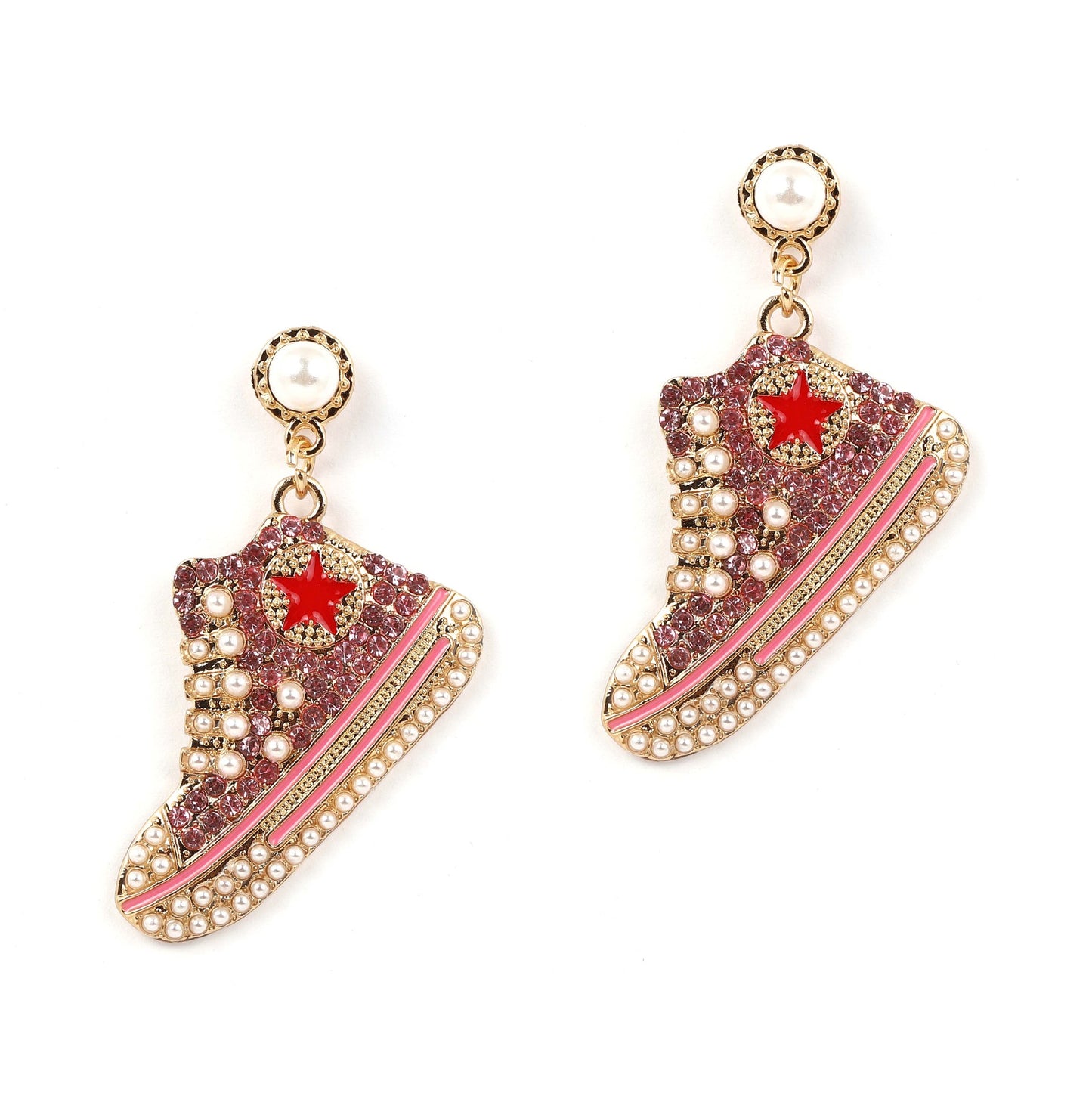 Perla Pendiente encantador para cualquier ocasión