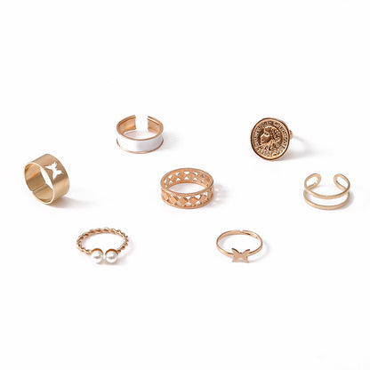 Perla Anillo elegante para toda ocasión