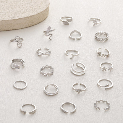 Anillo clásico con encanto atemporal