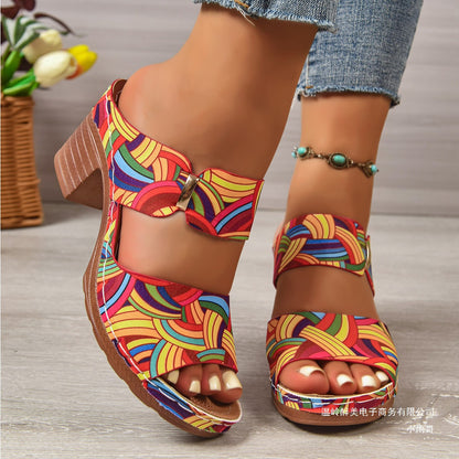 Sandalias Ortopédicos Cómodos para Uso Diario