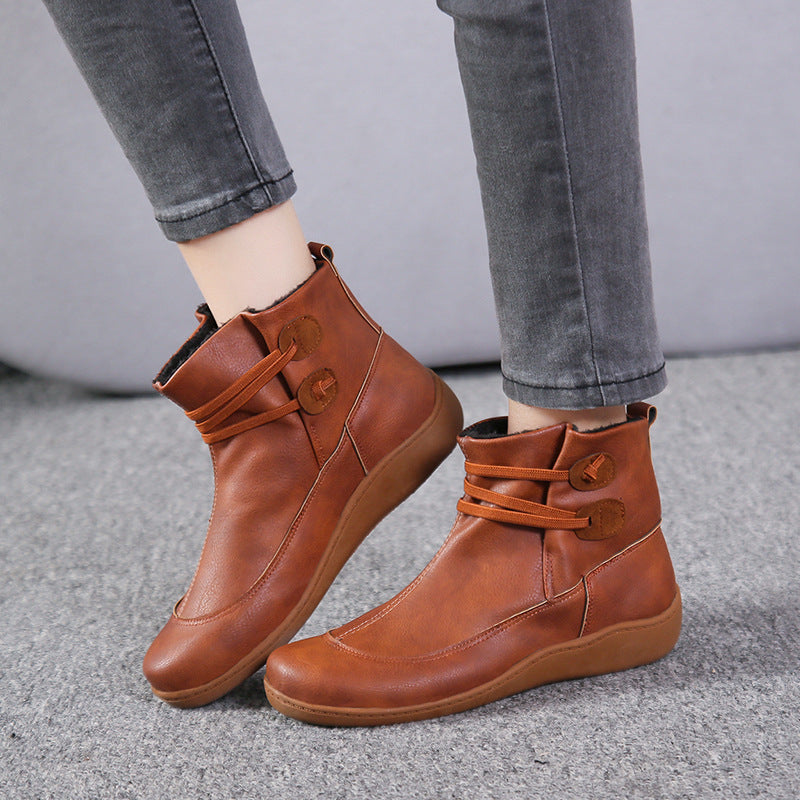 Botas Ortopédicos de Inspiración Vintage