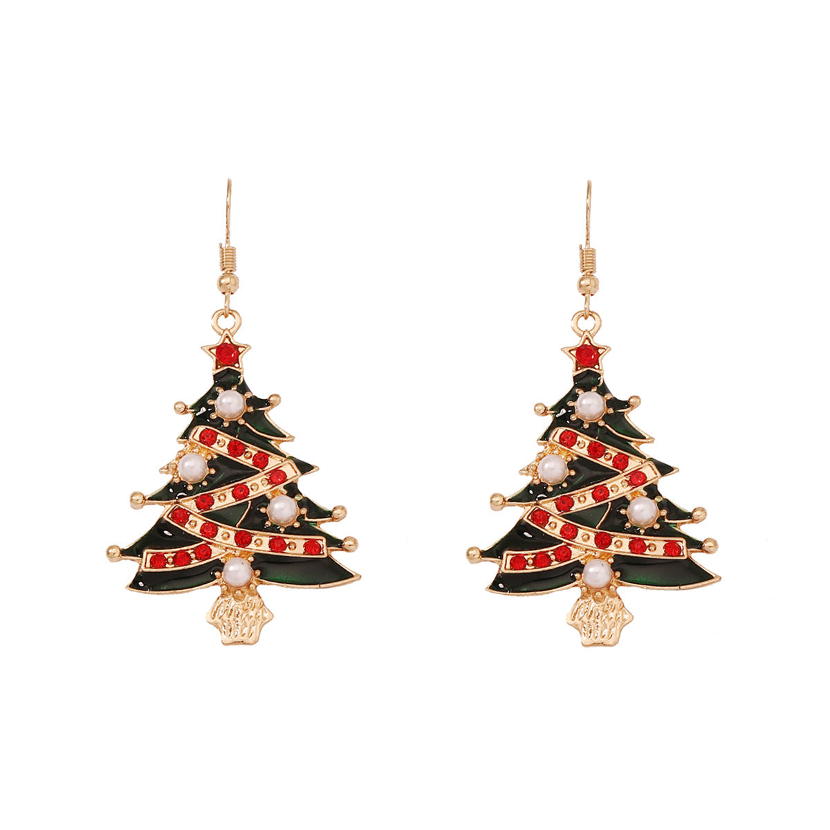 Perla Pendiente vintage hecho a mano