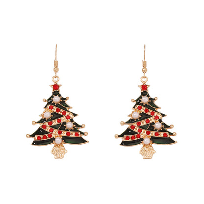 Perla Pendiente vintage hecho a mano