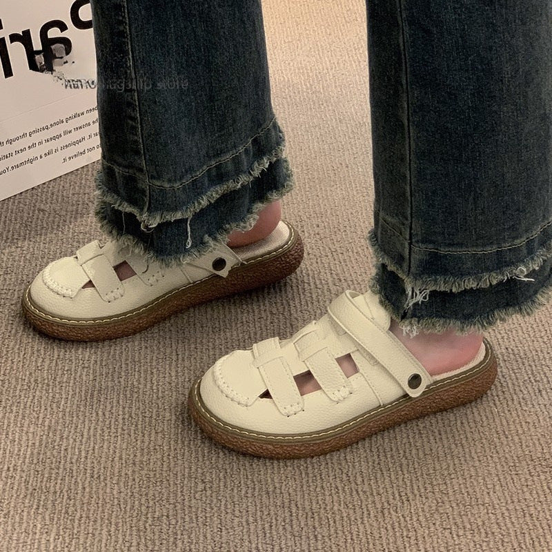 Sandalias Ortopédicos de Inspiración Vintage