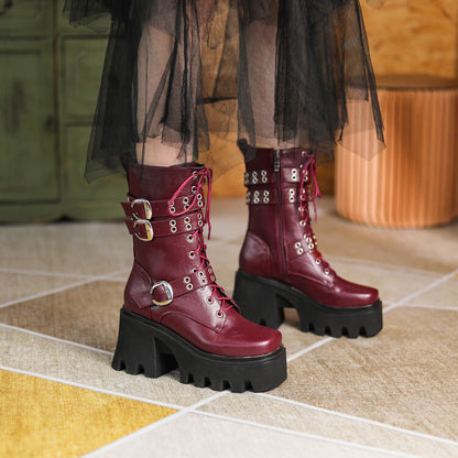 Botas Ortopédicos de Inspiración Vintage