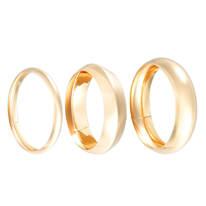 Oro Pulsera hermoso con estilo único