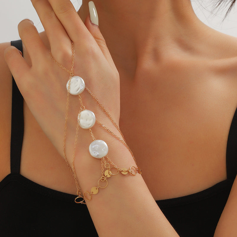 Perla Pulsera elegante para toda ocasión