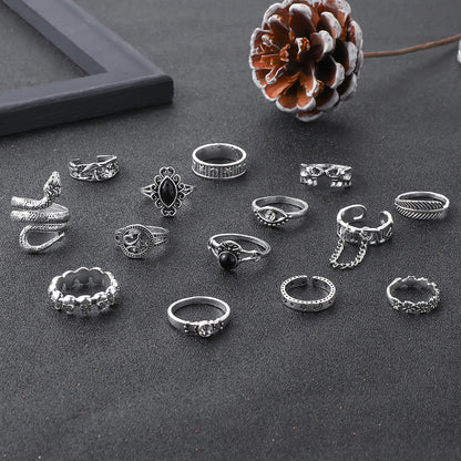 Anillo hermoso con estilo único