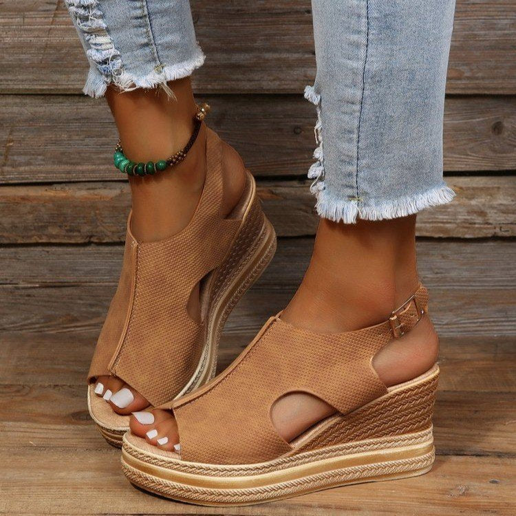 Sandalias Ortopédicos de Inspiración Vintage