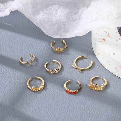 Oro Anillo impresionante para uso diario