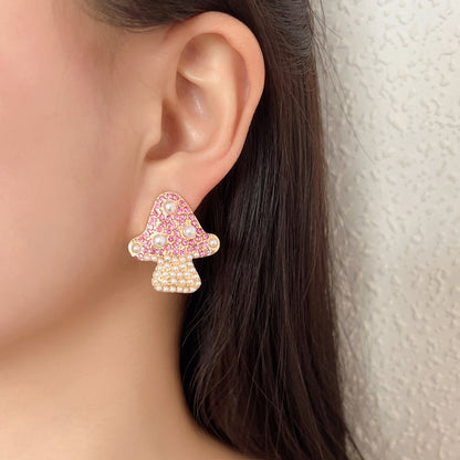 Pendiente vintage hecho a mano