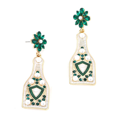 Perla Pendiente encantador para cualquier ocasión