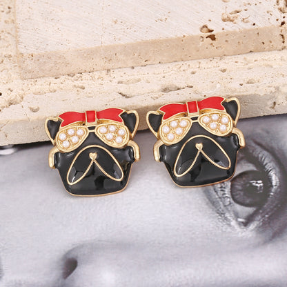 Pendiente vintage hecho a mano