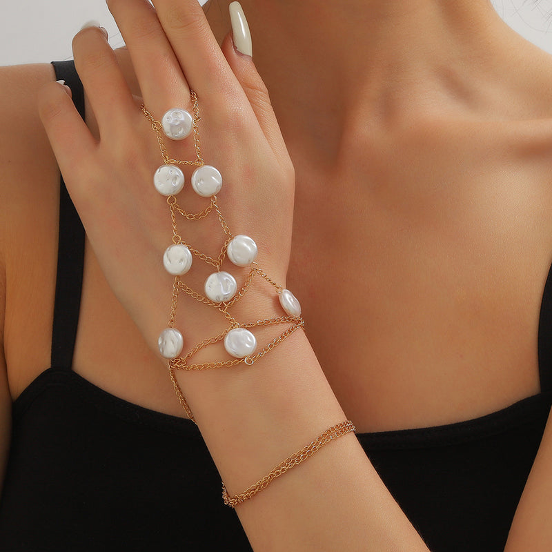 Perla Pulsera elegante para toda ocasión