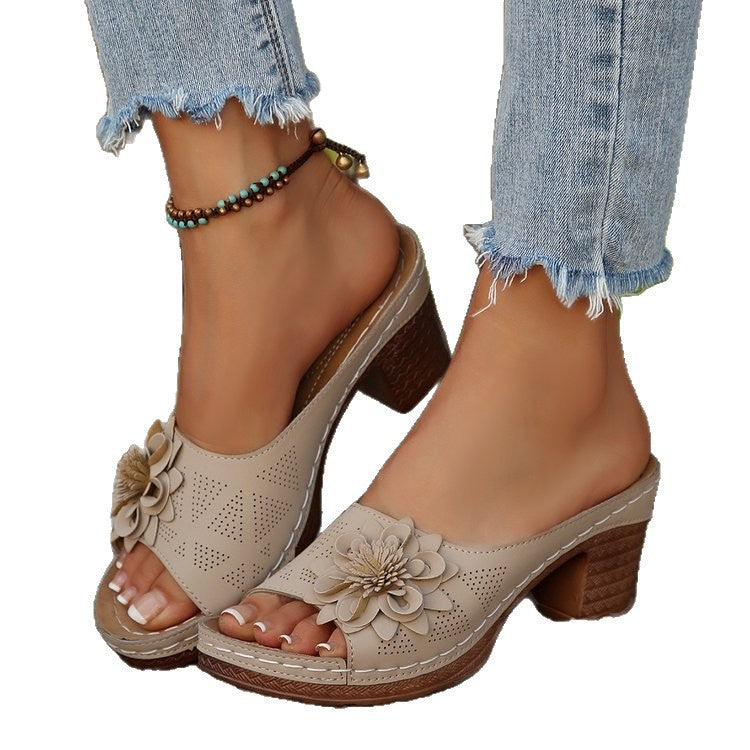Sandalias Ortopédicos de Inspiración Vintage