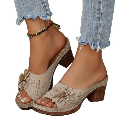 Sandalias Ortopédicos de Inspiración Vintage