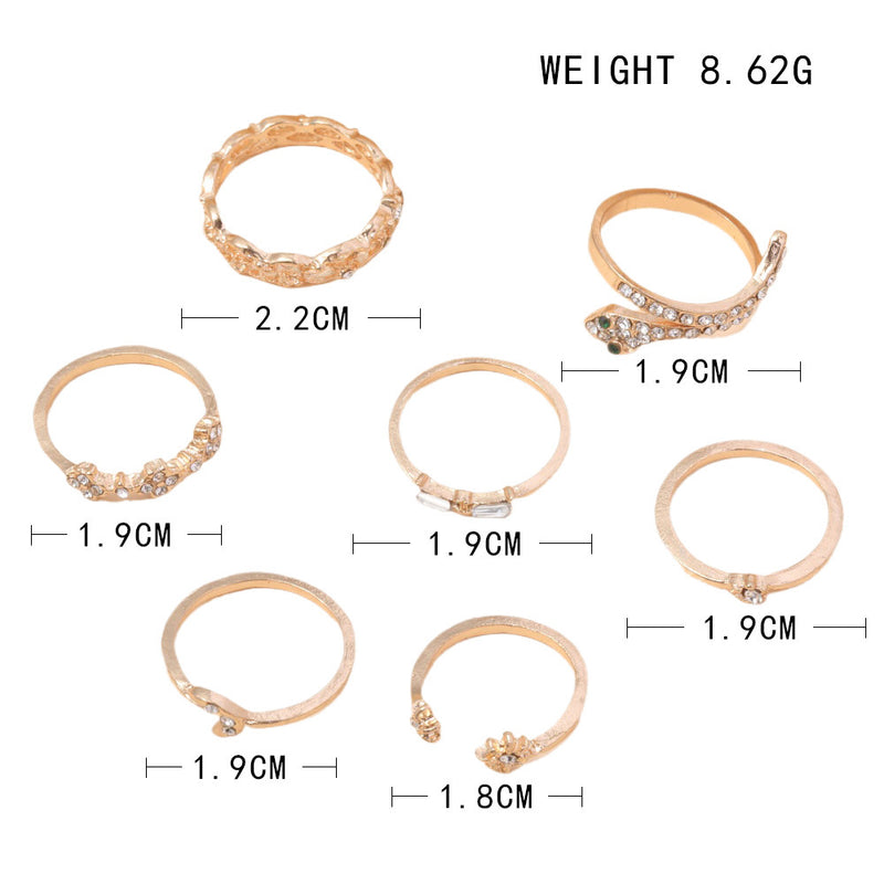 Oro Anillo hermoso con estilo único