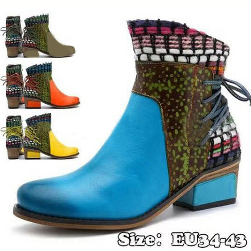 Botas Ortopédicos de Inspiración Vintage