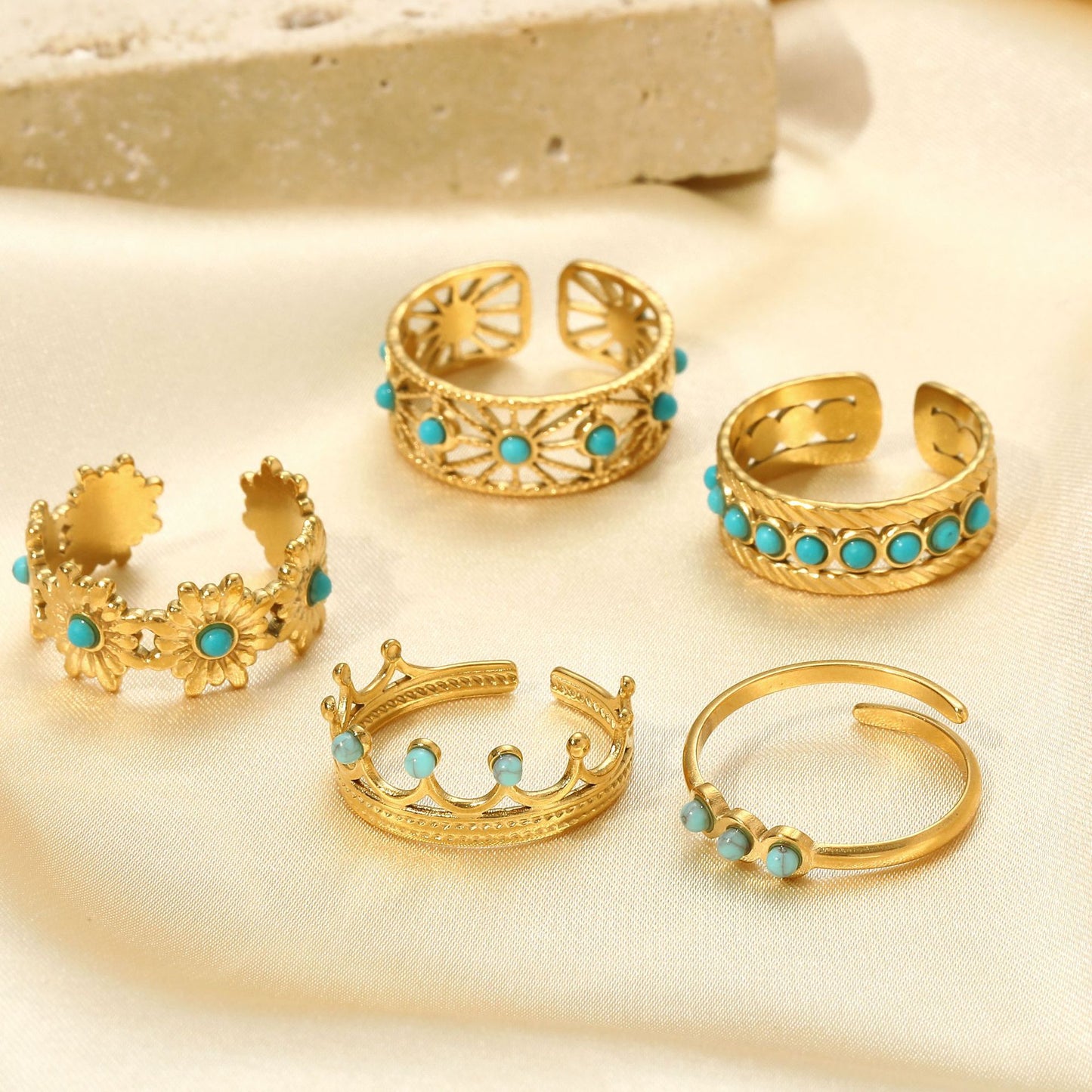 Oro Pulsera clásico con encanto atemporal