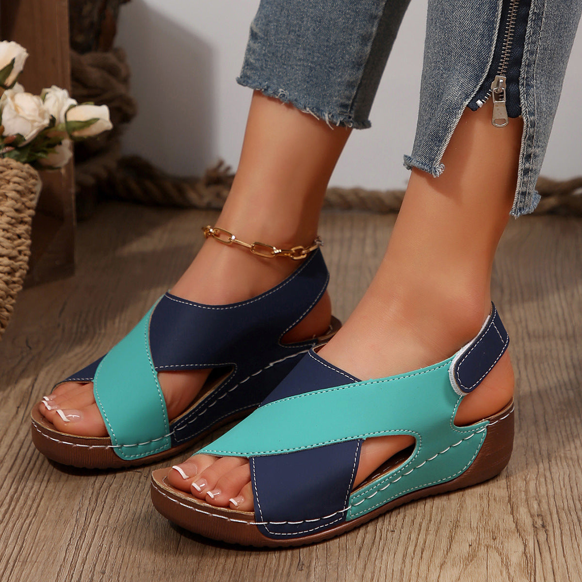 Sandalias Ortopédicos Clásicos con Estilo Atemporal