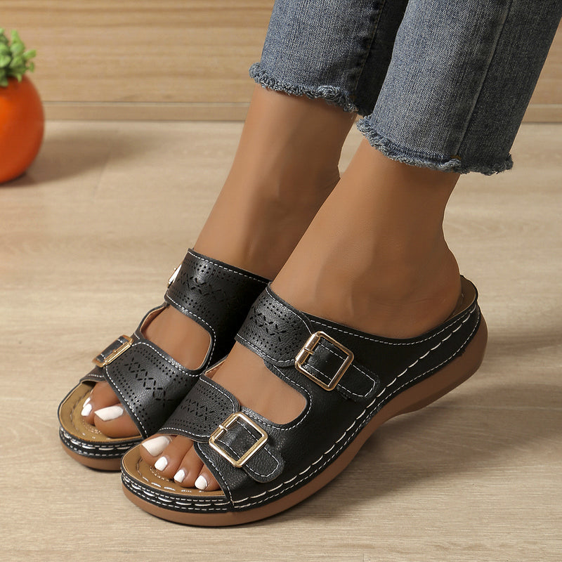 Sandalias Ortopédicos de Inspiración Vintage