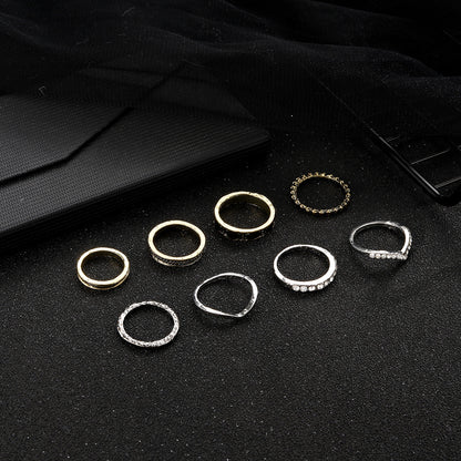 Oro Anillo vintage hecho a mano