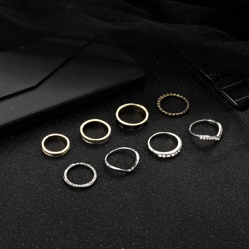 Oro Anillo vintage hecho a mano