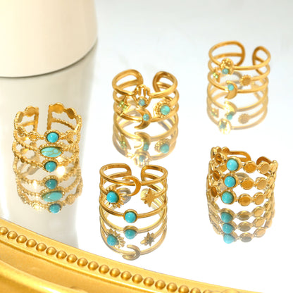 Oro Pulsera hermoso con estilo único