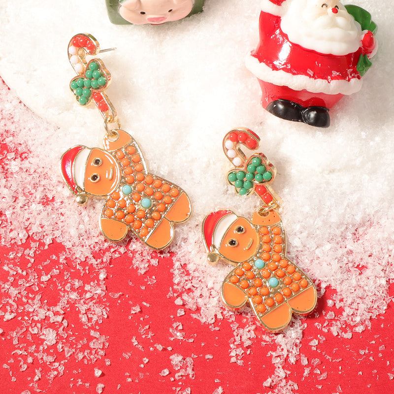 Pendiente vintage hecho a mano