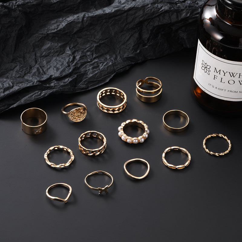 Perla Anillo encantador para cualquier ocasión