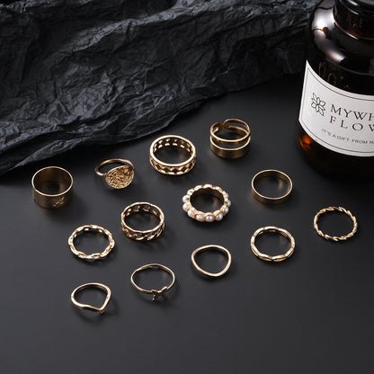 Perla Anillo encantador para cualquier ocasión