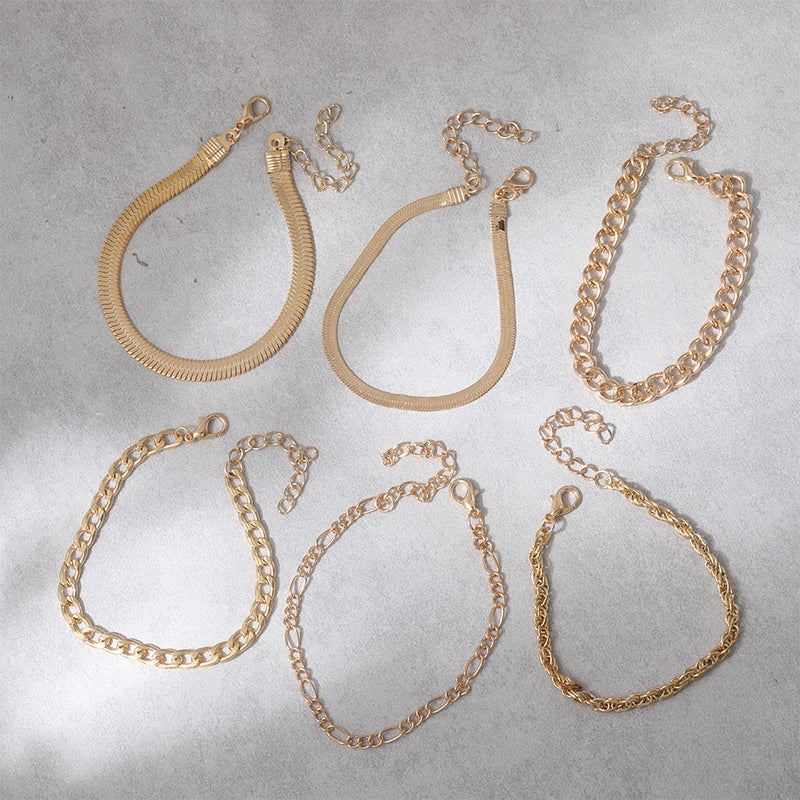 Oro Pulsera encantador para cualquier ocasión