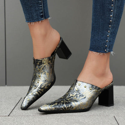 Sandalias Ortopédicos de Inspiración Vintage