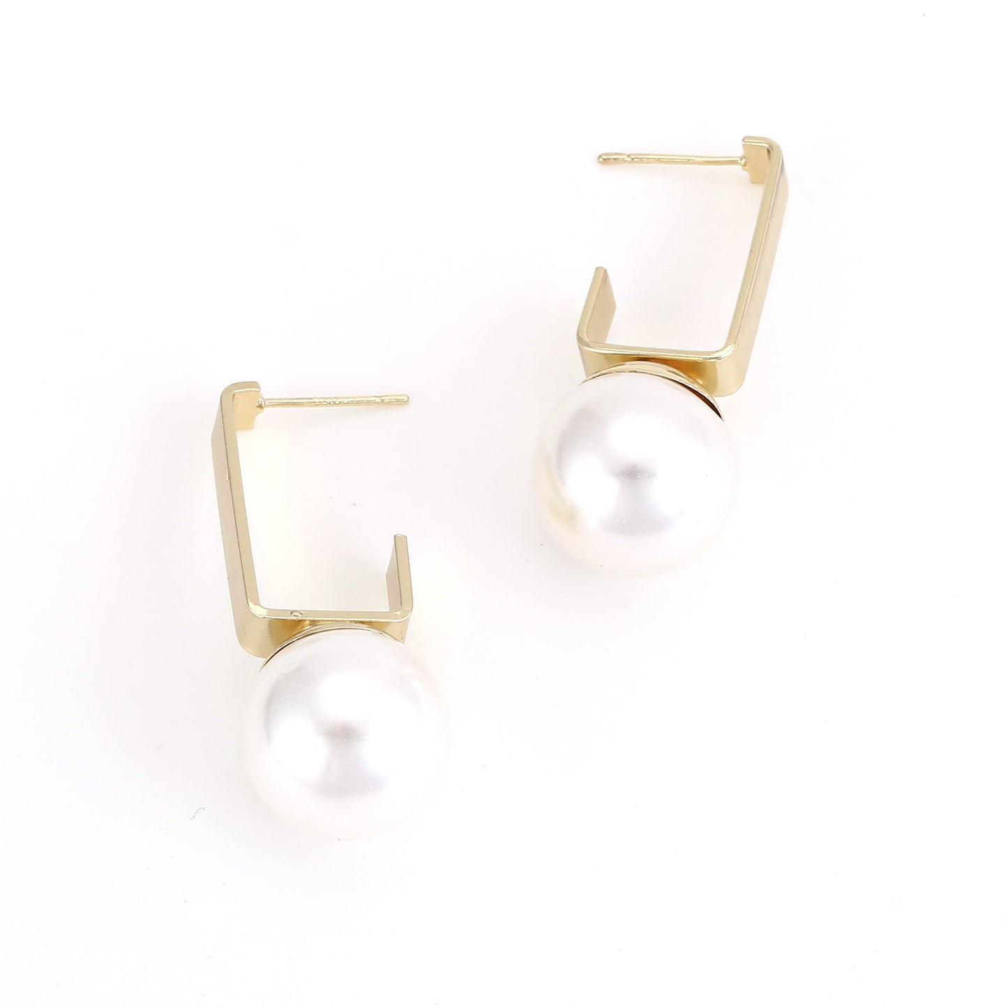 Perla Pendiente artesanal delicado