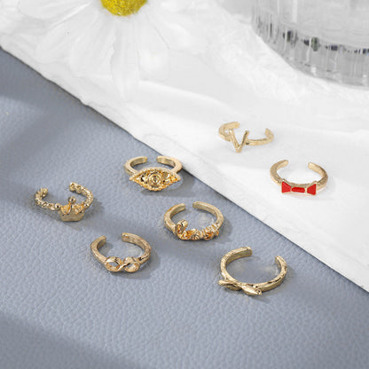 Oro Anillo impresionante para uso diario