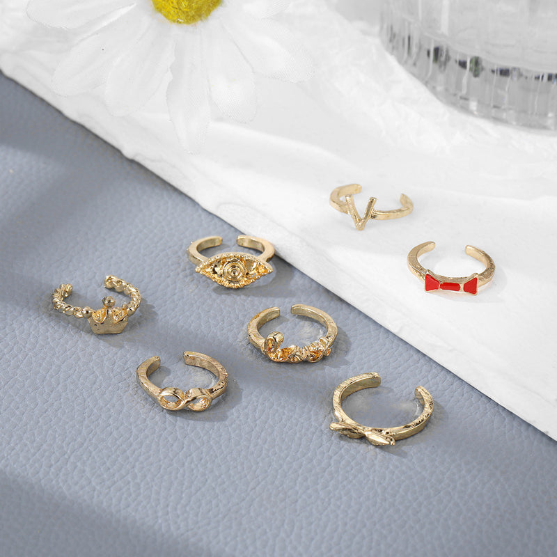 Oro Anillo impresionante para uso diario