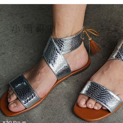 Sandalias Ortopédicos de Inspiración Vintage
