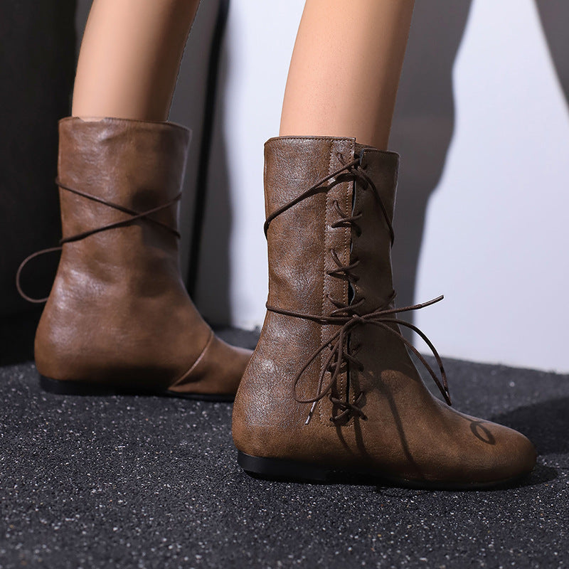 Botas Ortopédicos de Inspiración Vintage