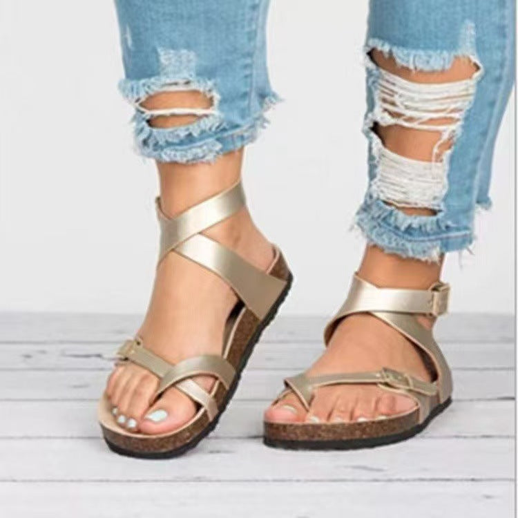 Sandalias Ortopédicos de Inspiración Vintage