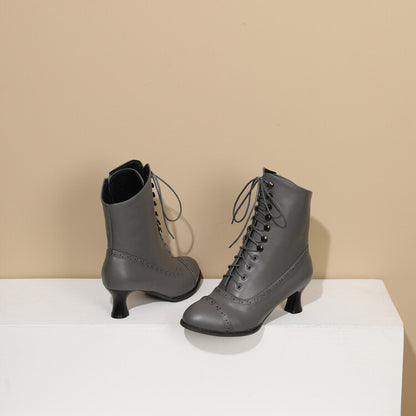 Botas Ortopédicos de Inspiración Vintage