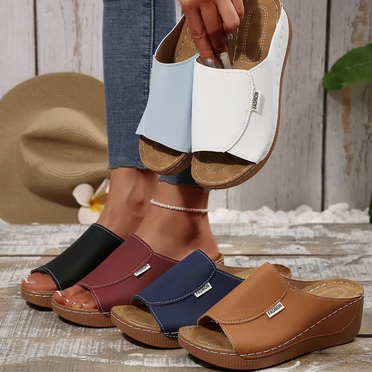 Sandalias Ortopédicos Clásicos con Estilo Atemporal