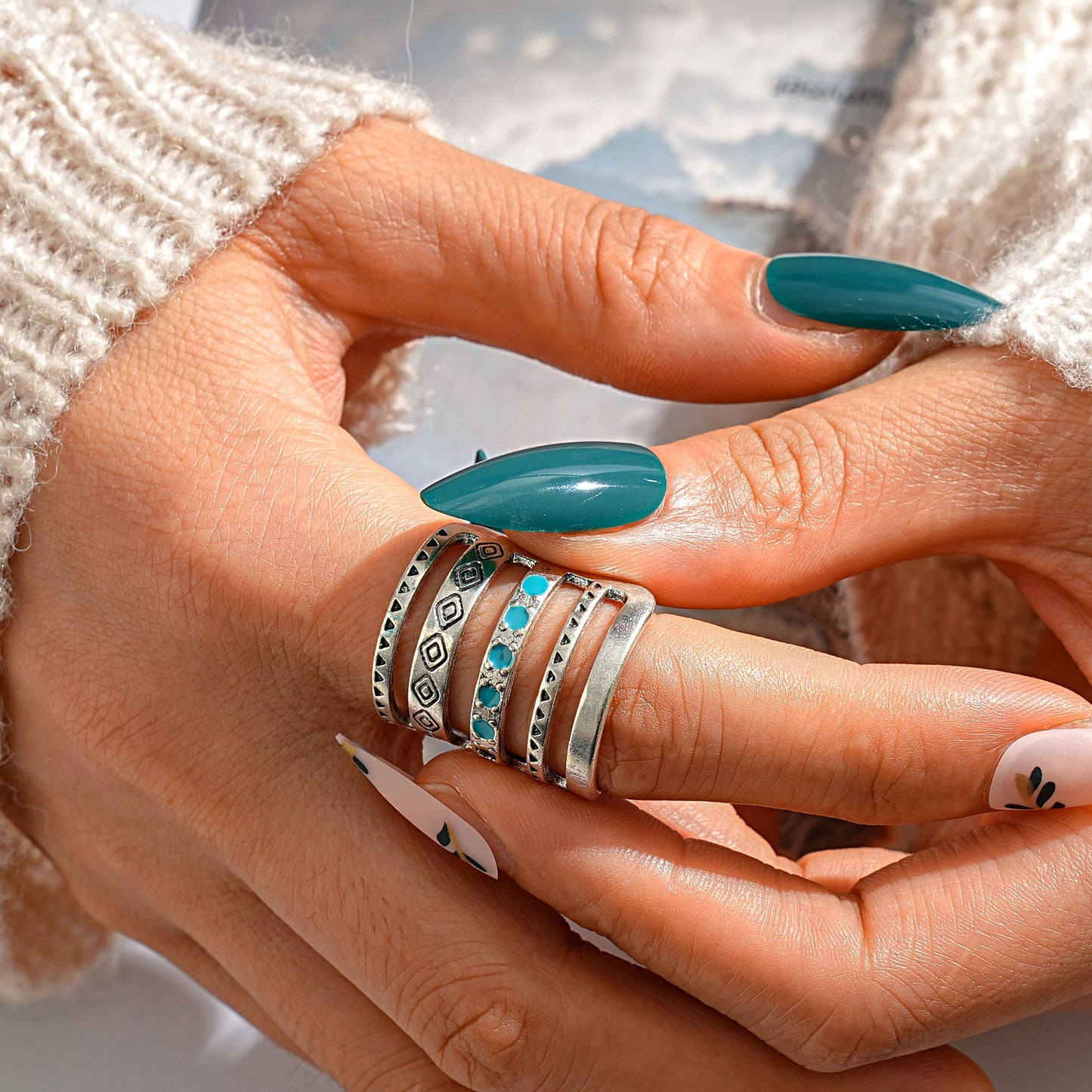 Anillo vintage hecho a mano