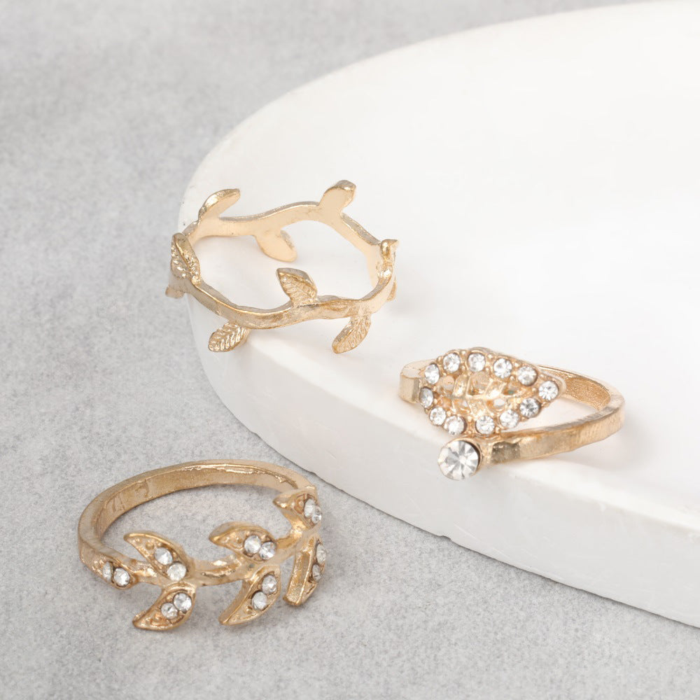 Oro Anillo romántico para momentos especiales